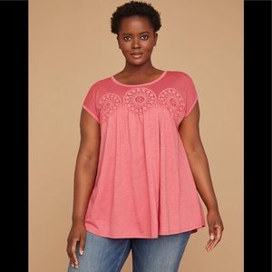 Three (3) Lane Bryant tees 26/28 NWT